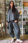 Basso Box Knit Dark Grey Marl